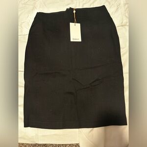 Quince Black Women's Pencil Skirt - Sleek Classic